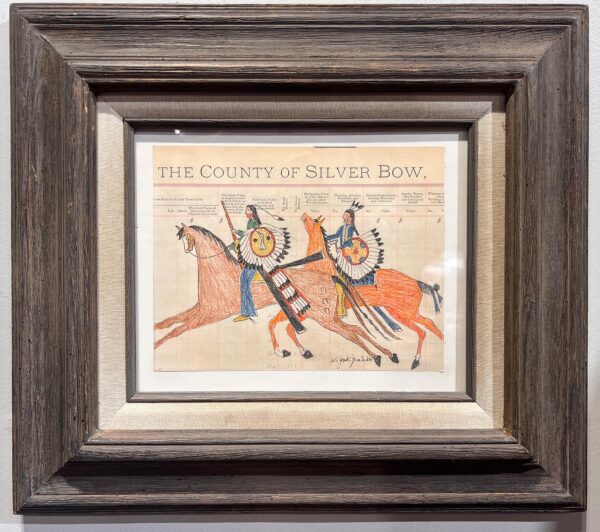 THE COUNTY OF SILVER BOW ~ LEDGER DRAWING