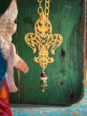 Firenze Fleur De Lis Pendant