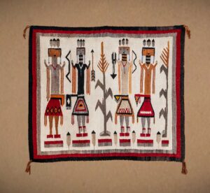 Navajo Yei Weaving (#9719)