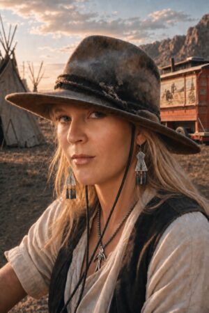 Plains Style tipi Earrings