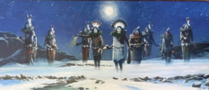 "BLESSING MOTHER EARTH" by ALLEN BAHE